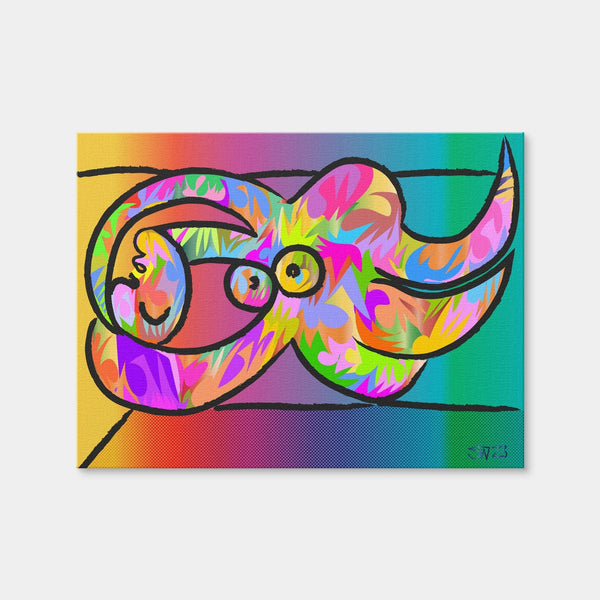 Picasso Femme Nue Wall Art — Canvas Wrap Format preview