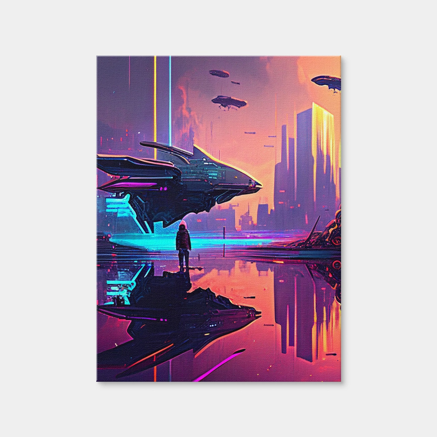 AUTO-MOCKUP WHITE | Pick Up at Dawn | 1 Piece | Gallery Wrap Canvas | group=3x4
