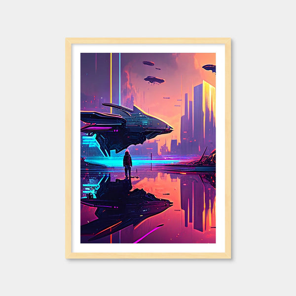 Pick Up at Dawn Wall Art — Framed Print Format preview