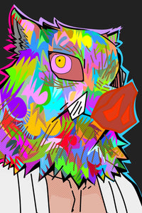Pig Head Demon Slayer Wall Art