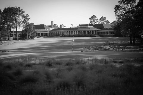 Pinehurst No. 2 Grayscale Wall Art