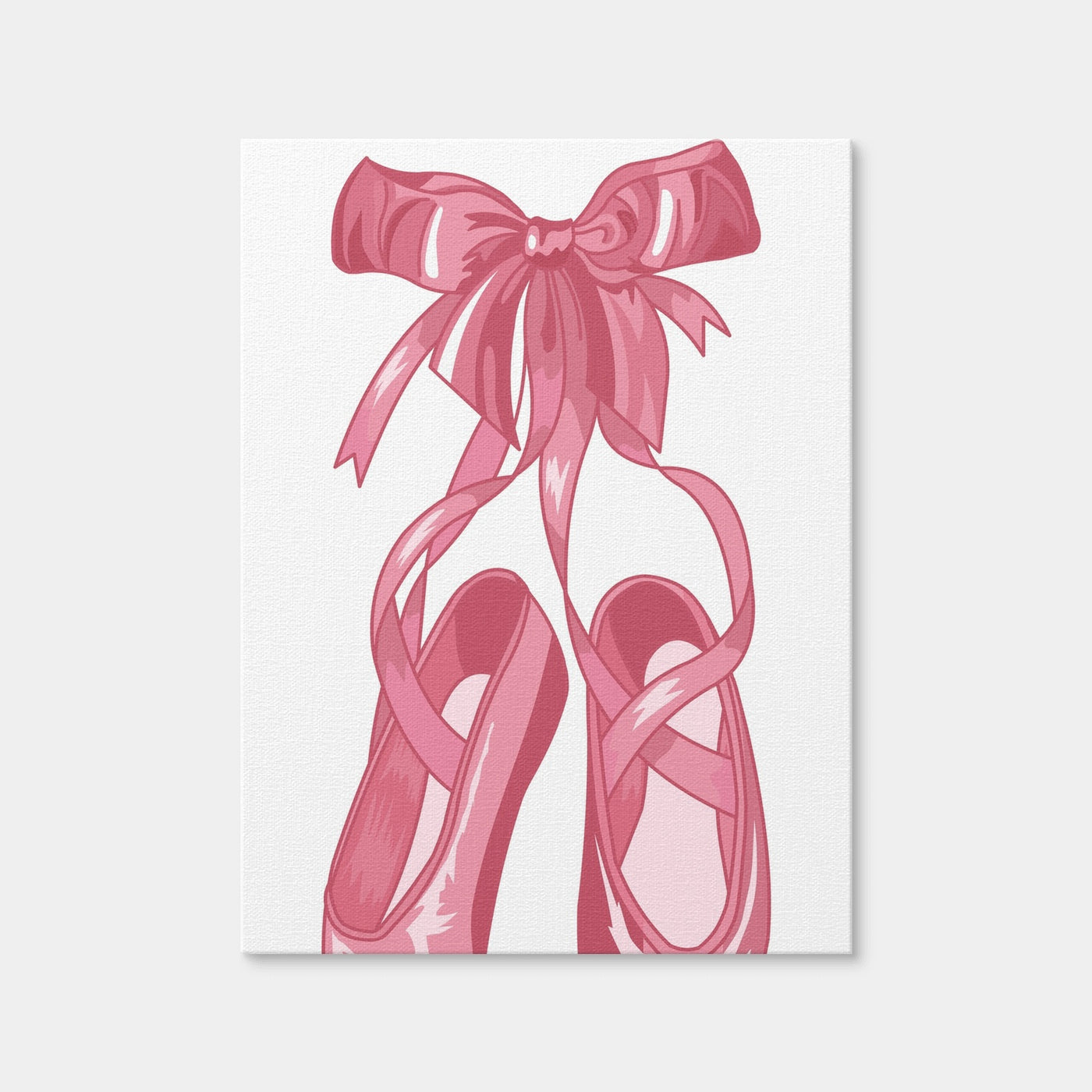 AUTO-MOCKUP WHITE | Pink Ballet Shoes | 1 Piece | Gallery Wrap | group=3x4