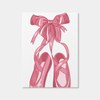 AUTO-MOCKUP WHITE | Pink Ballet Shoes | 1 Piece | Gallery Wrap | group=3x4