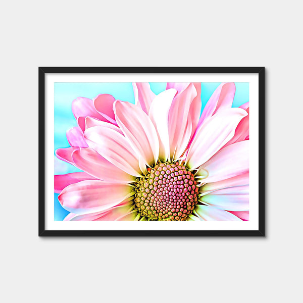 Pink Dahlia Wall Art — Framed Print Format preview