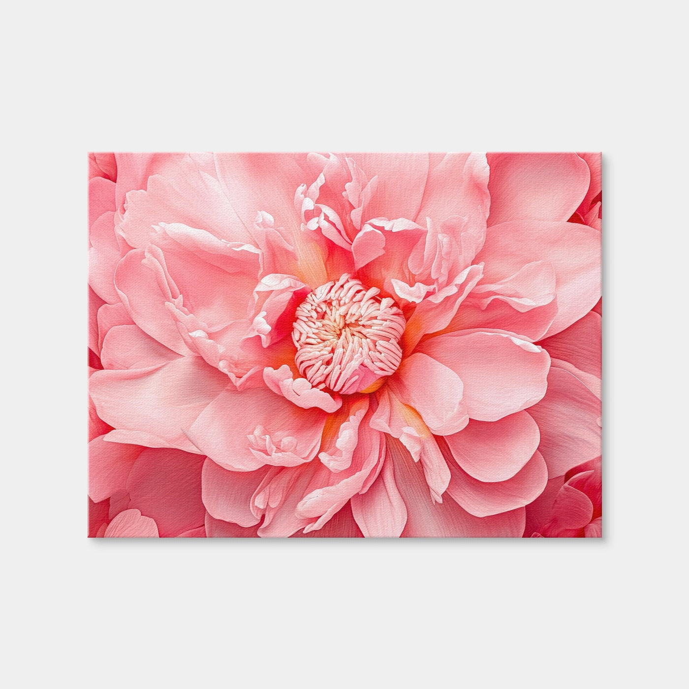 AUTO-MOCKUP WHITE | Pink Flower | 1 Piece | Gallery Wrap Canvas | group=4x3