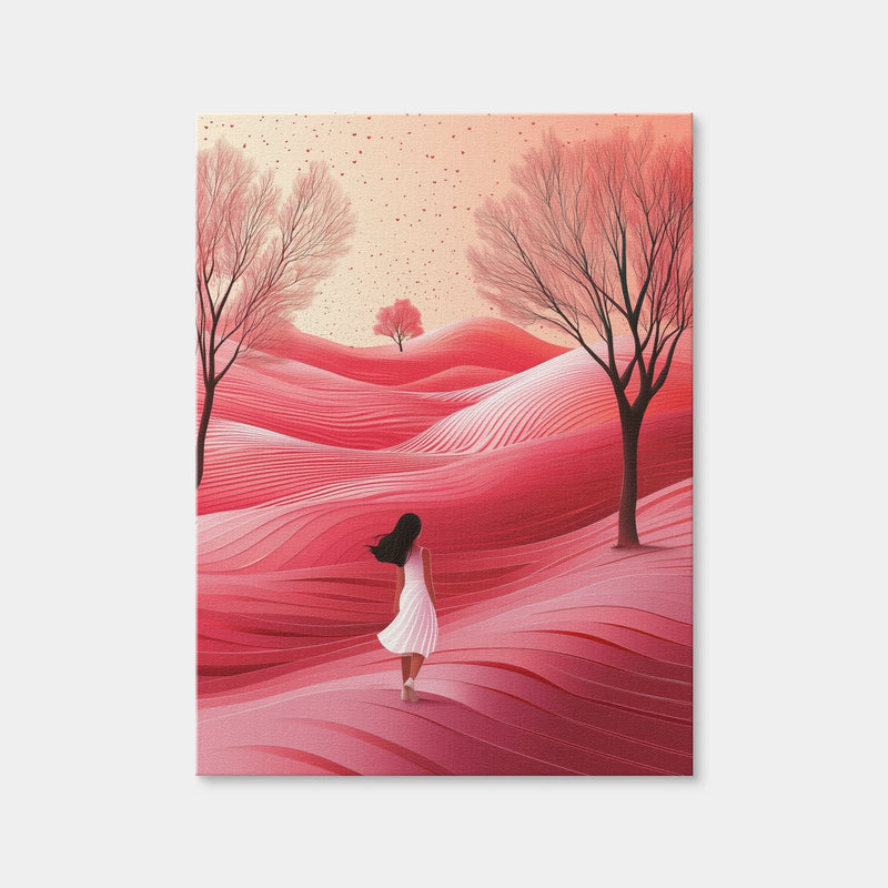 AUTO-MOCKUP WHITE | Pink Hills | 1 Piece | Gallery Wrap Canvas | group=3x4