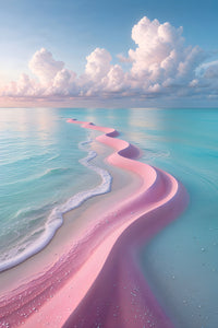 Pink Serenity Dreamscape Wall Art