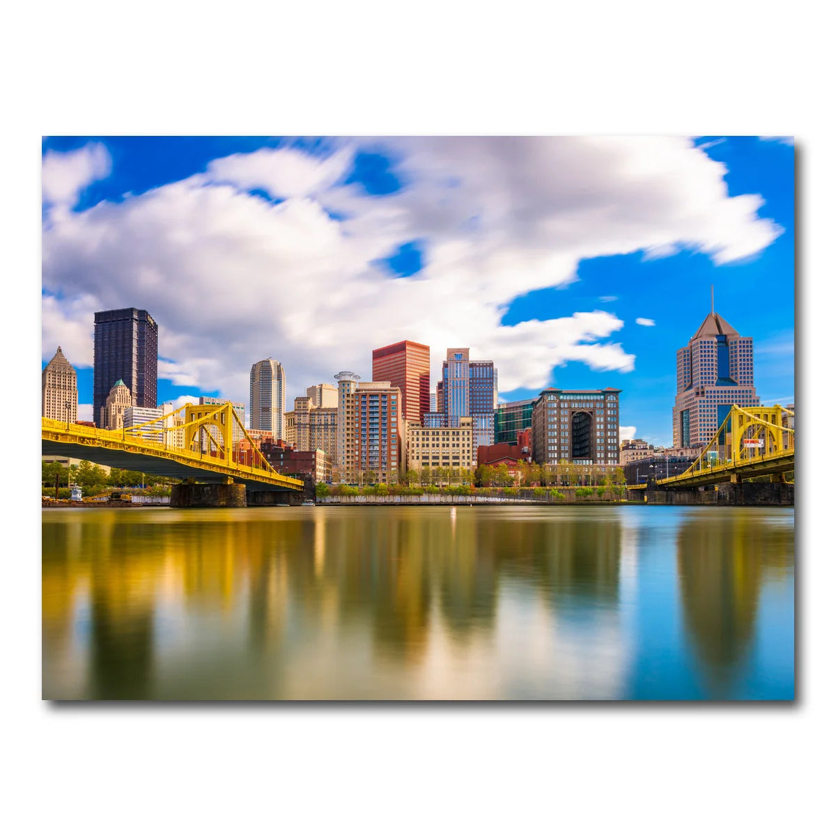 Pittsburgh Allegheny River Wall Art