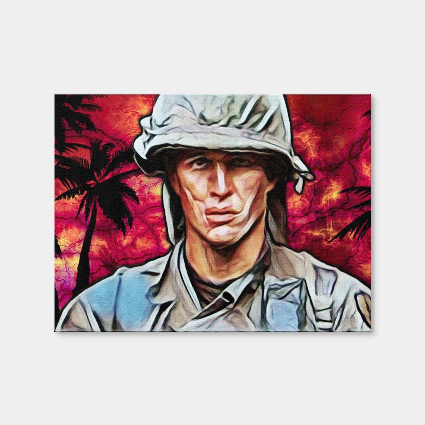 AUTO-MOCKUP WHITE | Platoon Barnes | 1 Piece | Gallery Wrap | group=4x3