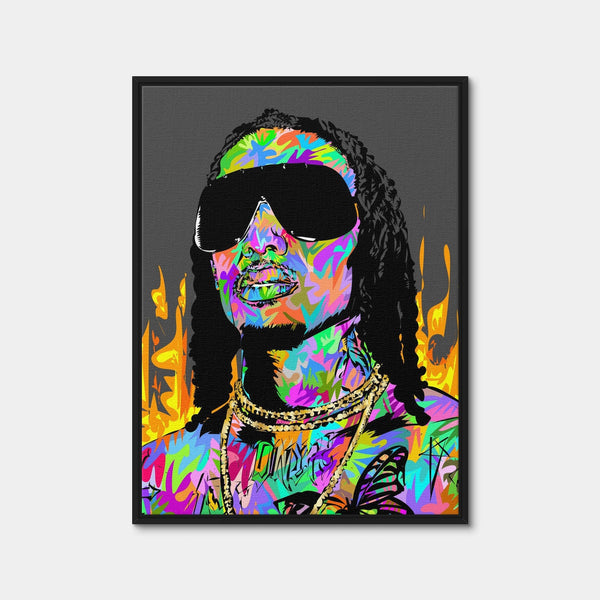Playboi Wall Art — Framed Canvas Format preview