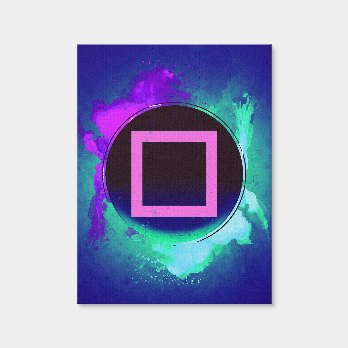 AUTO-MOCKUP WHITE | Playstation Square | 1 Piece | Gallery Wrap | group=3x4