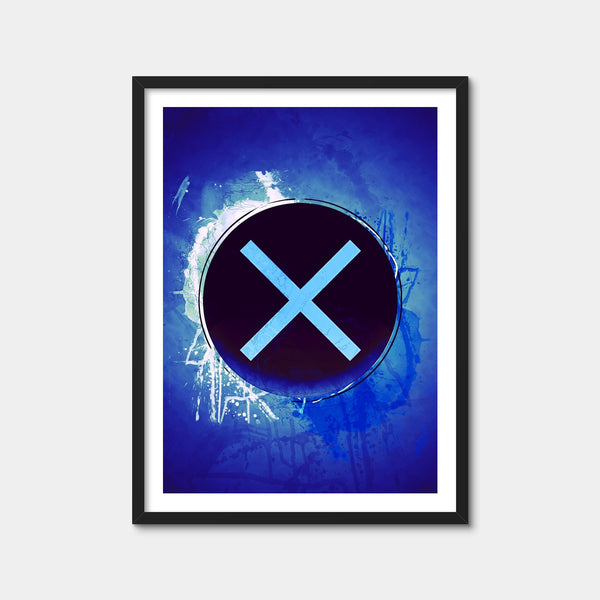 Playstation X Wall Art — Framed Print Format preview