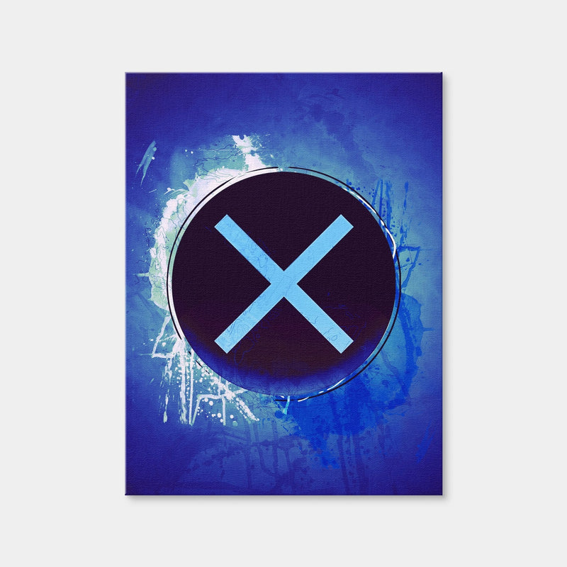 AUTO-MOCKUP WHITE | Playstation X | 1 Piece | Gallery Wrap Canvas | group=3x4