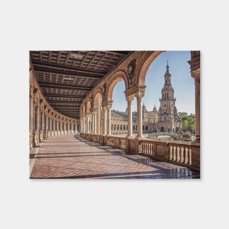 AUTO-MOCKUP WHITE | Plaza De Espana | 1 Piece | Gallery Wrap Canvas | group=4x3