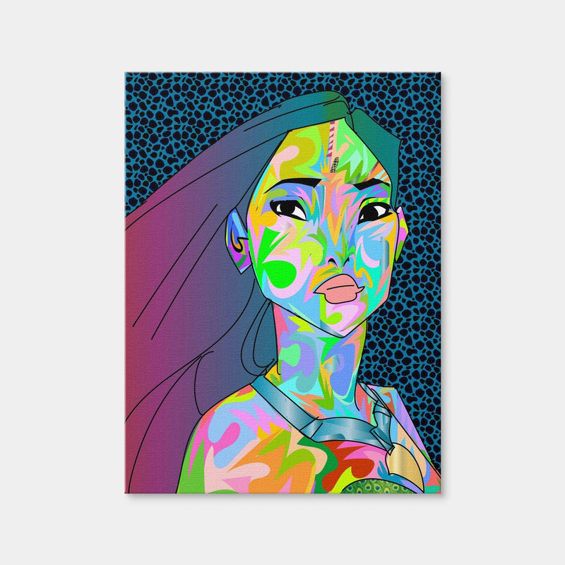 AUTO-MOCKUP WHITE | Pocahontas | 1 Piece | Gallery Wrap | group=3x4