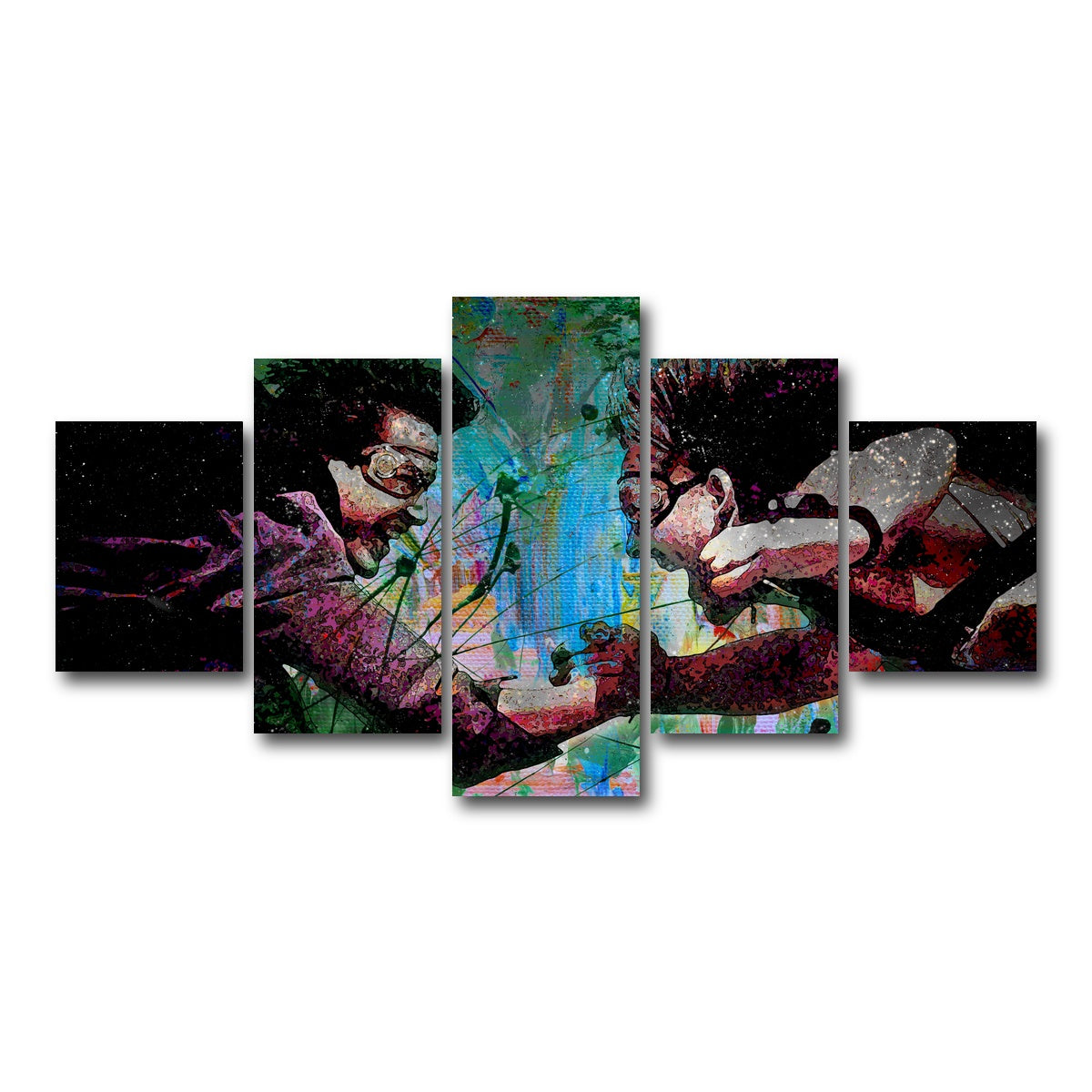 AUTO-MOCKUP WHITE | Point Break | 5 Piece | Gallery Wrap Canvas | group=5_short