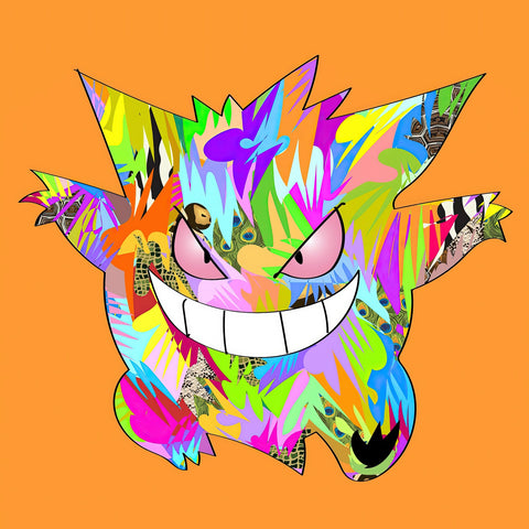Pokemon Dark Wall Art