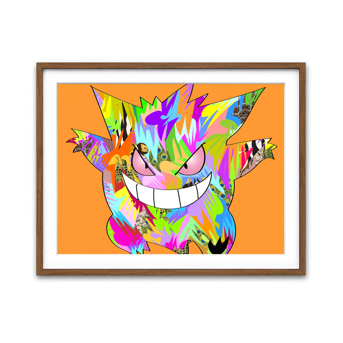 Framed Print 4x3 Walnut