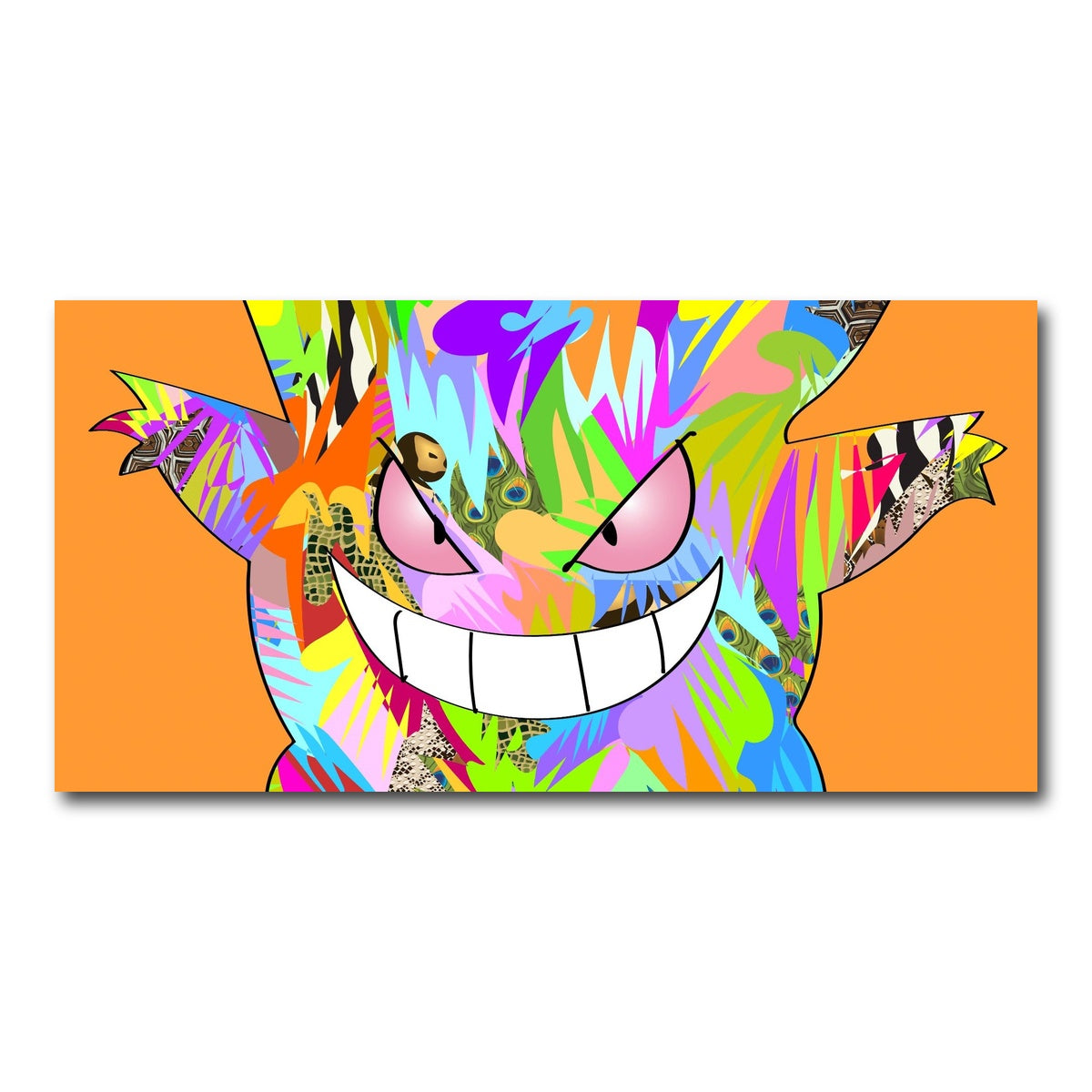 AUTO-MOCKUP WHITE | Pokemon Dark | 1 Piece | Gallery Wrap Canvas | group=2x1