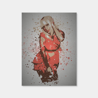 AUTO-MOCKUP WHITE | Poker Face | 1 Piece | Gallery Wrap Canvas | group=3x4