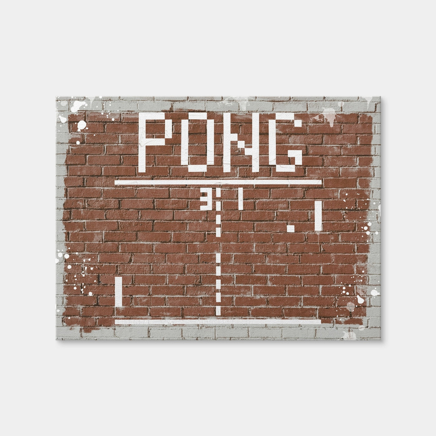 AUTO-MOCKUP WHITE | Pong | 1 Piece | Gallery Wrap | group=4x3