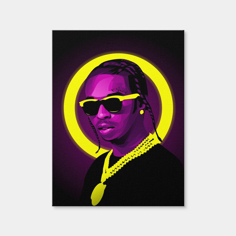 AUTO-MOCKUP WHITE | Pop Smoke | 1 Piece | Gallery Wrap Canvas | group=3x4