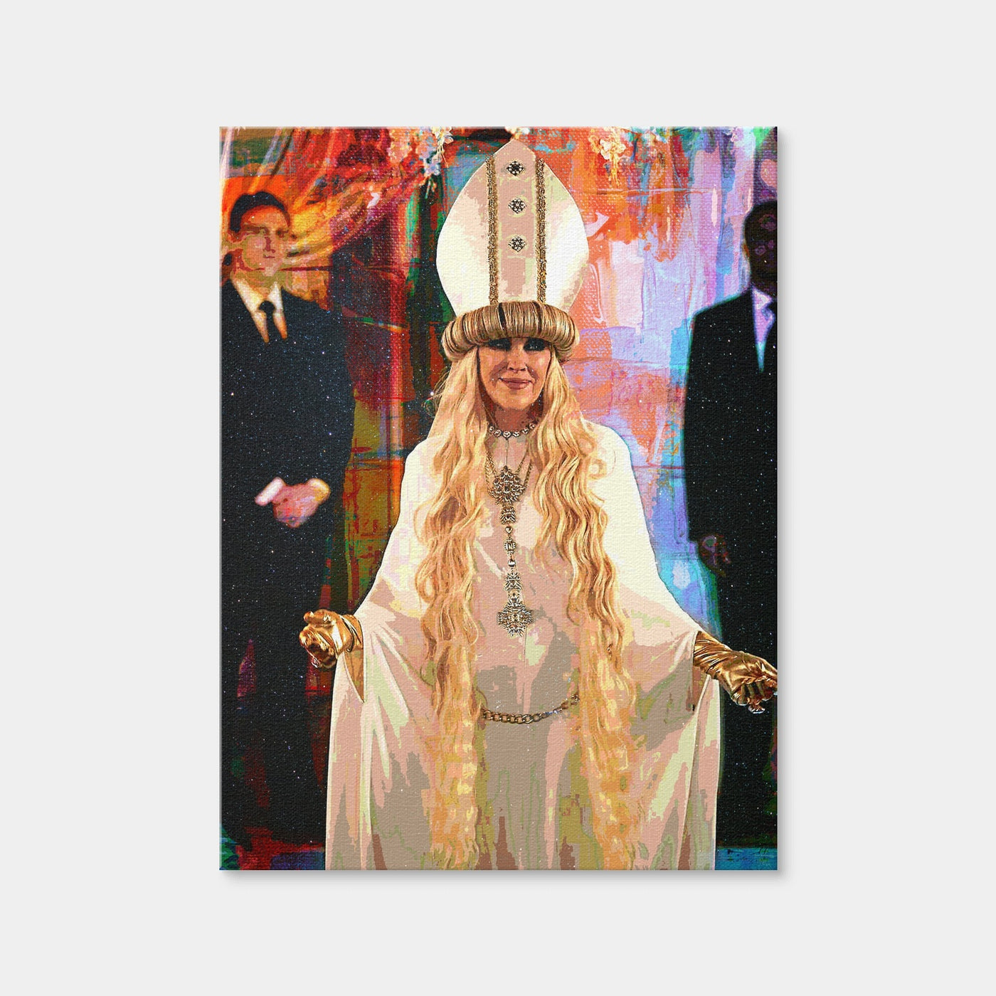 AUTO-MOCKUP WHITE | Pope Moira | 1 Piece | Gallery Wrap Canvas | group=3x4
