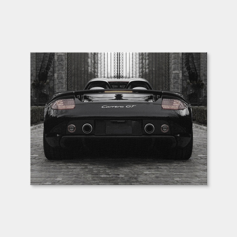 AUTO-MOCKUP WHITE | Porsche Carrera GT | 1 Piece | Gallery Wrap Canvas | group=4x3