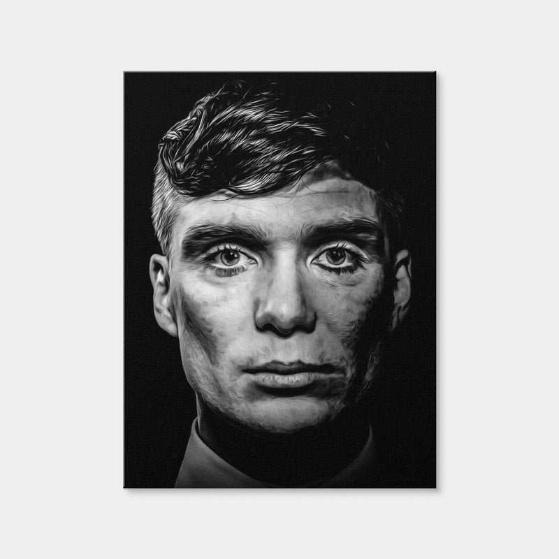 AUTO-MOCKUP WHITE | Portrait Peaky Blinders | 1 Piece | Gallery Wrap Canvas | group=3x4