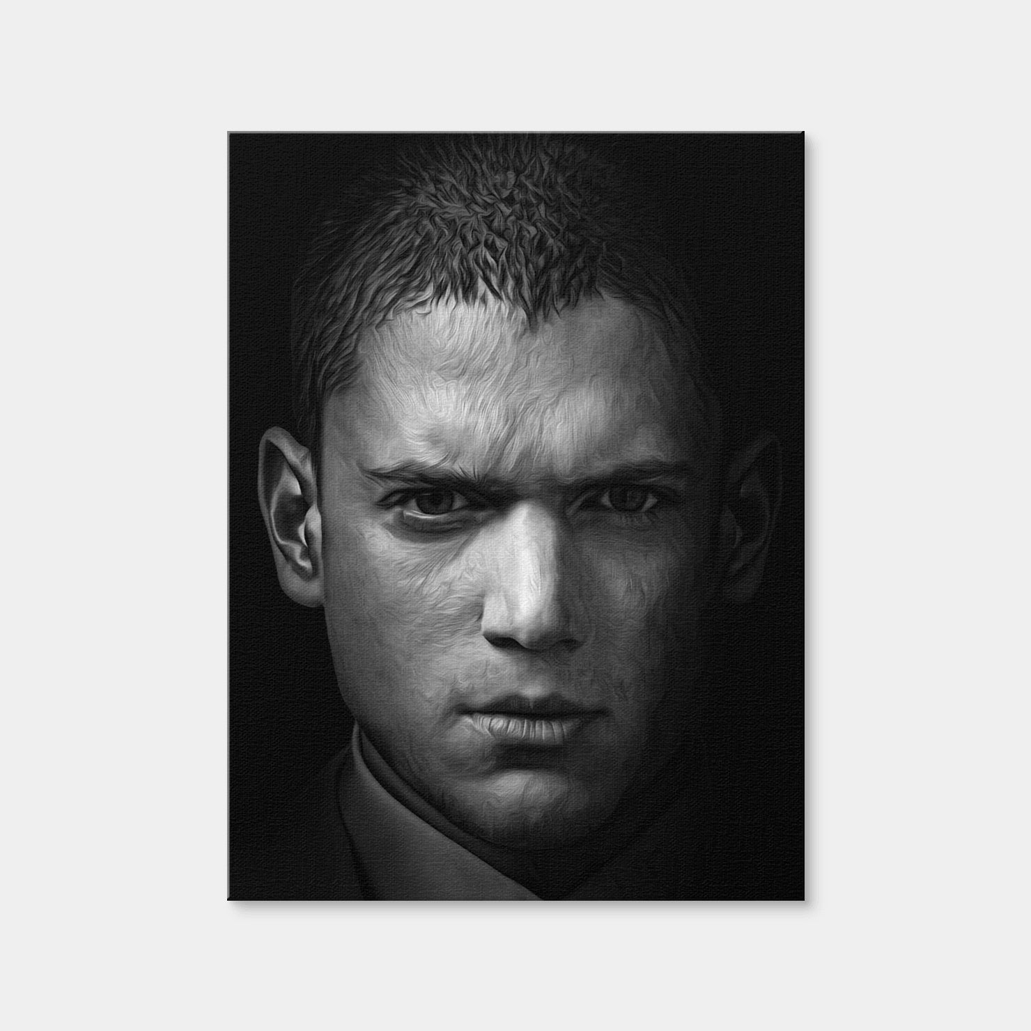 AUTO-MOCKUP WHITE | Portrait Prison Break | 1 Piece | Gallery Wrap | group=3x4