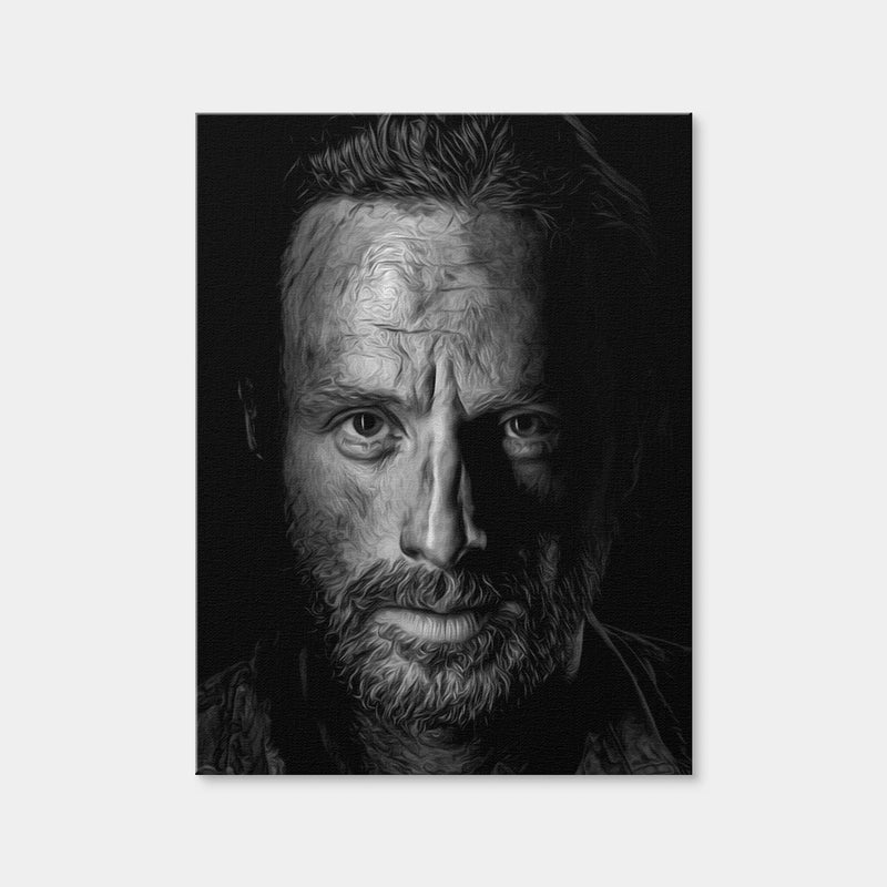 AUTO-MOCKUP WHITE | Portrait The Walking Dead | 1 Piece | Gallery Wrap Canvas | group=3x4