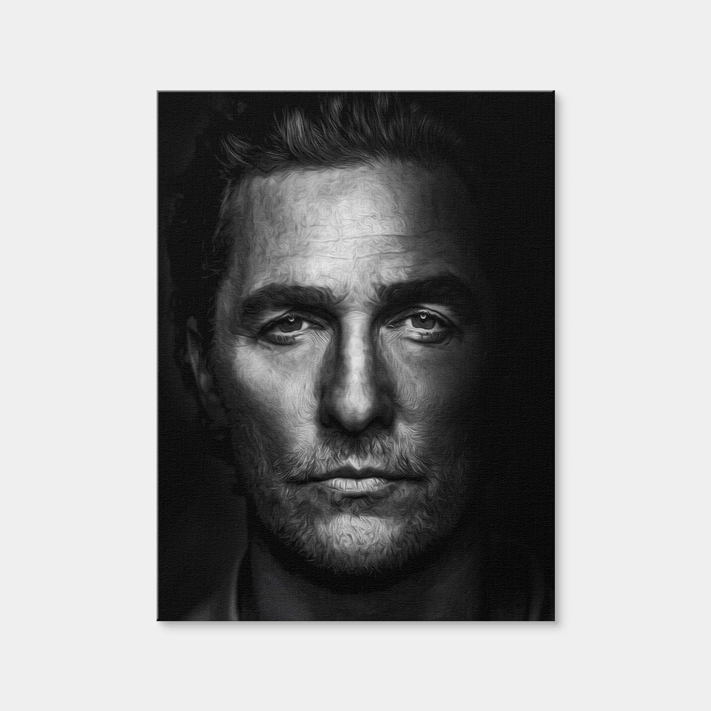 AUTO-MOCKUP WHITE | Portrait True Detective | 1 Piece | Gallery Wrap | group=3x4