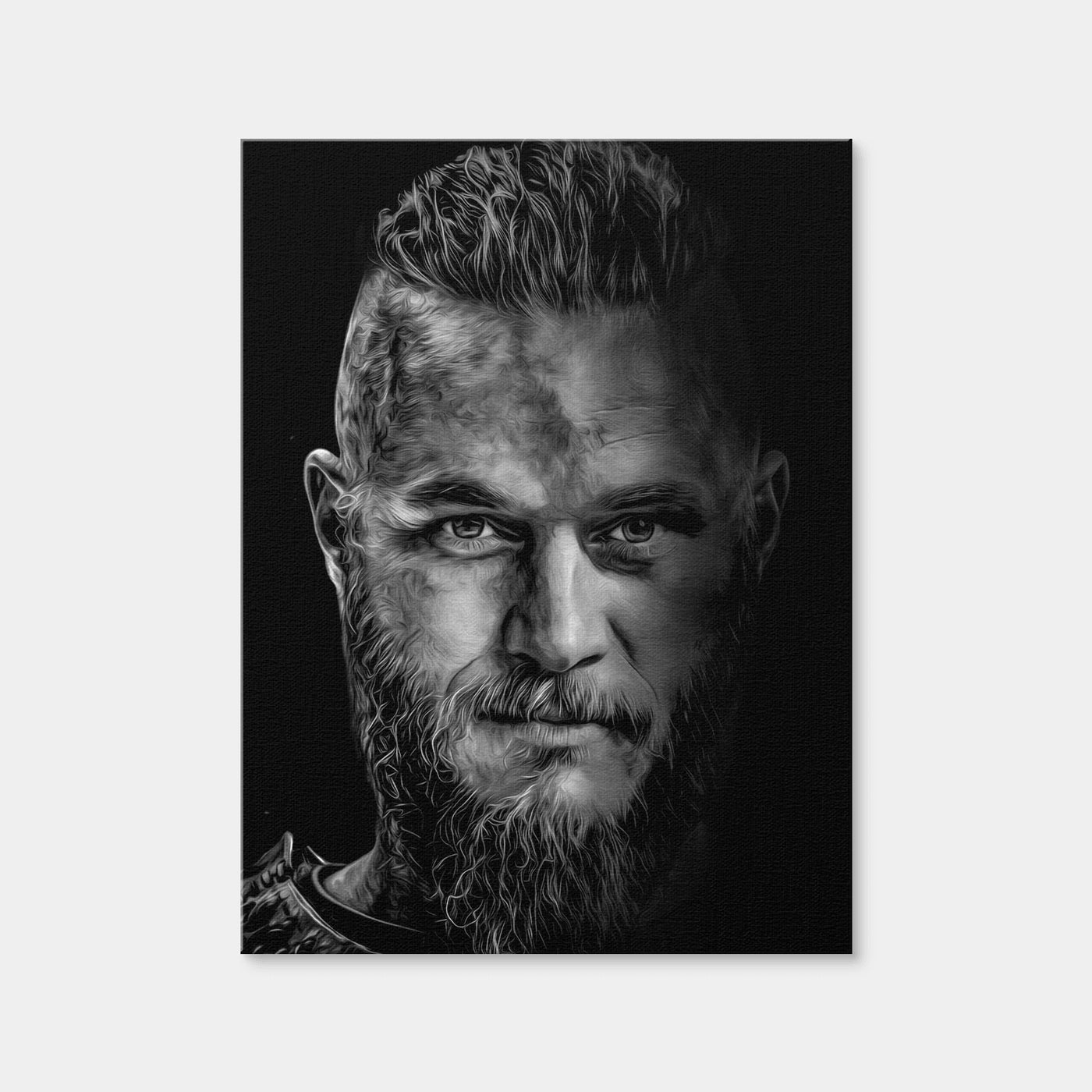 AUTO-MOCKUP WHITE | Portrait Vikings | 1 Piece | Gallery Wrap Canvas | group=3x4