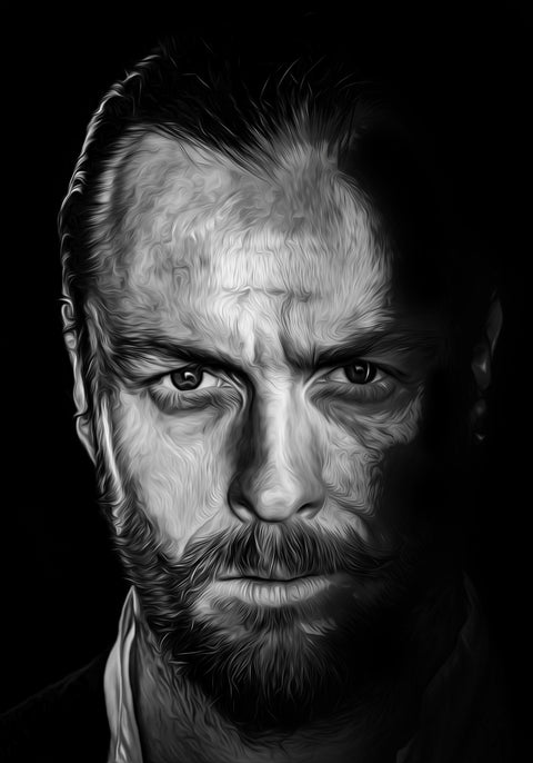 Portrait black sails Wall Art