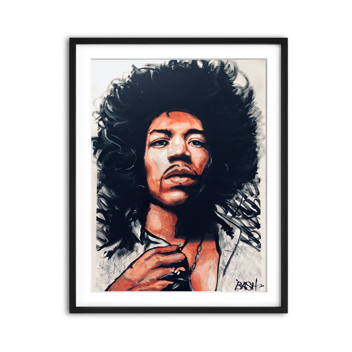 Framed Print 3x4 Black