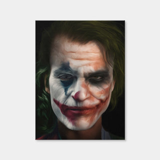 AUTO-MOCKUP WHITE | Portrait of a Joker | 1 Piece | Gallery Wrap Canvas | group=3x4