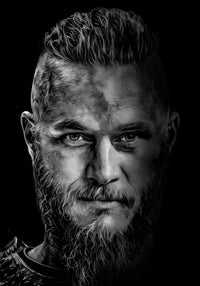 Portrait vikings Wall Art