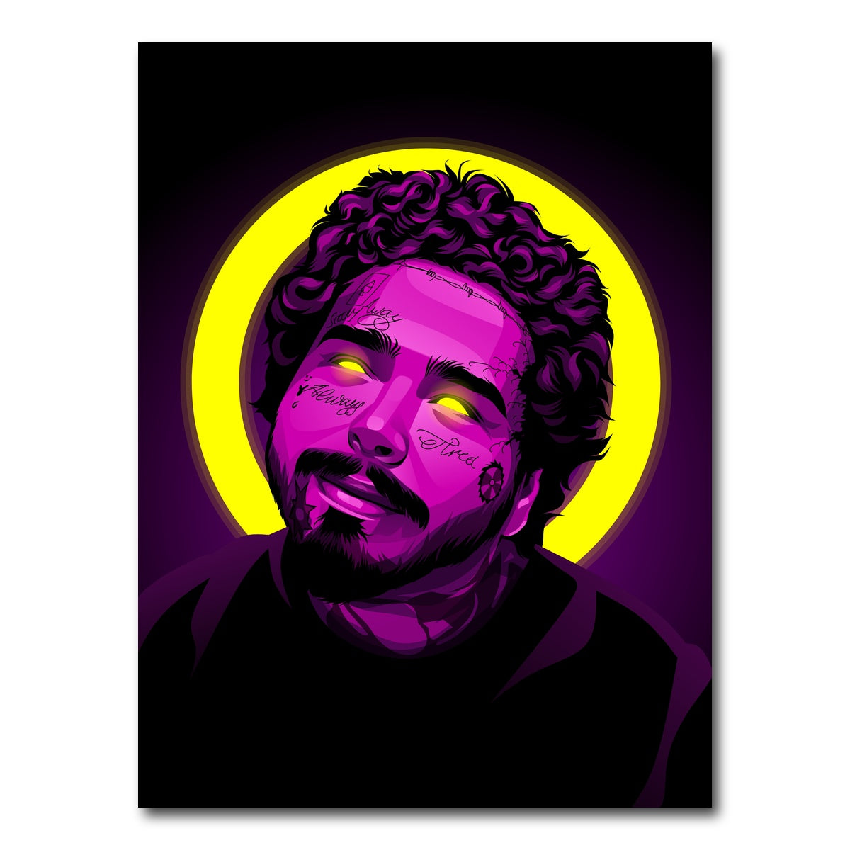 Post Malone Wall Art