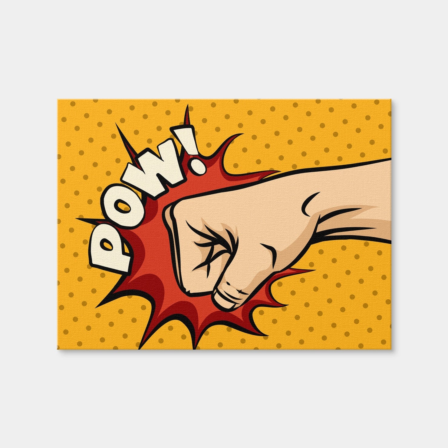 AUTO-MOCKUP WHITE | Pow | 1 Piece | Gallery Wrap | group=4x3