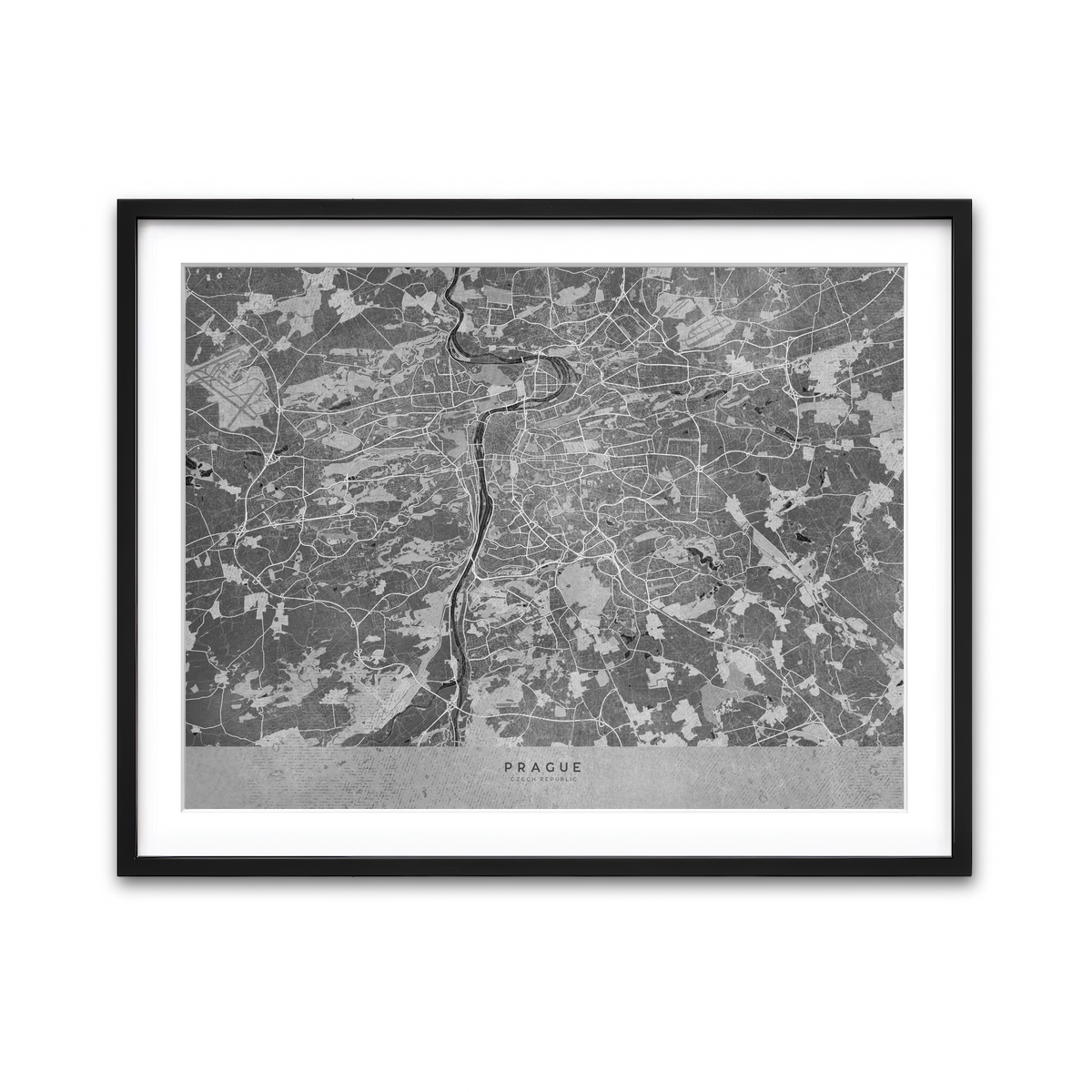 Framed Print 4x3 Black