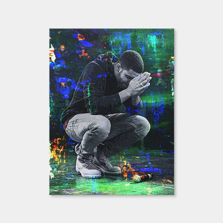 AUTO-MOCKUP WHITE | Praying Drake | 1 Piece | Gallery Wrap | group=3x4