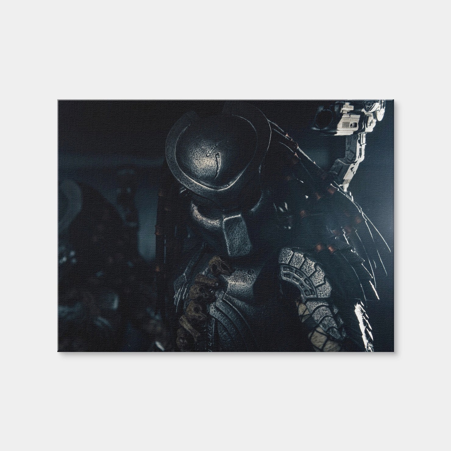 AUTO-MOCKUP WHITE | Predator in the Shadows | 1 Piece | Gallery Wrap Canvas | group=4x3