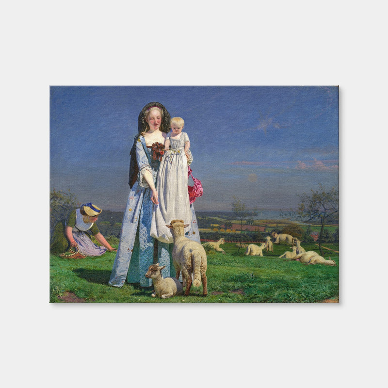 AUTO-MOCKUP WHITE | Pretty Baa-Lambs | 1 Piece | Gallery Wrap | group=4x3