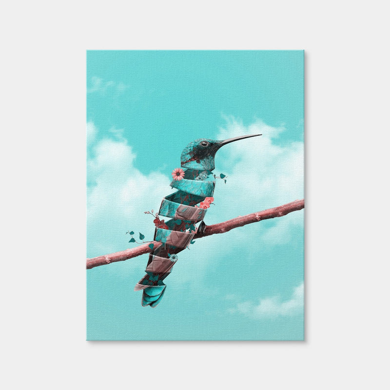 AUTO-MOCKUP WHITE | Pretty Bird | 1 Piece | Gallery Wrap | group=3x4