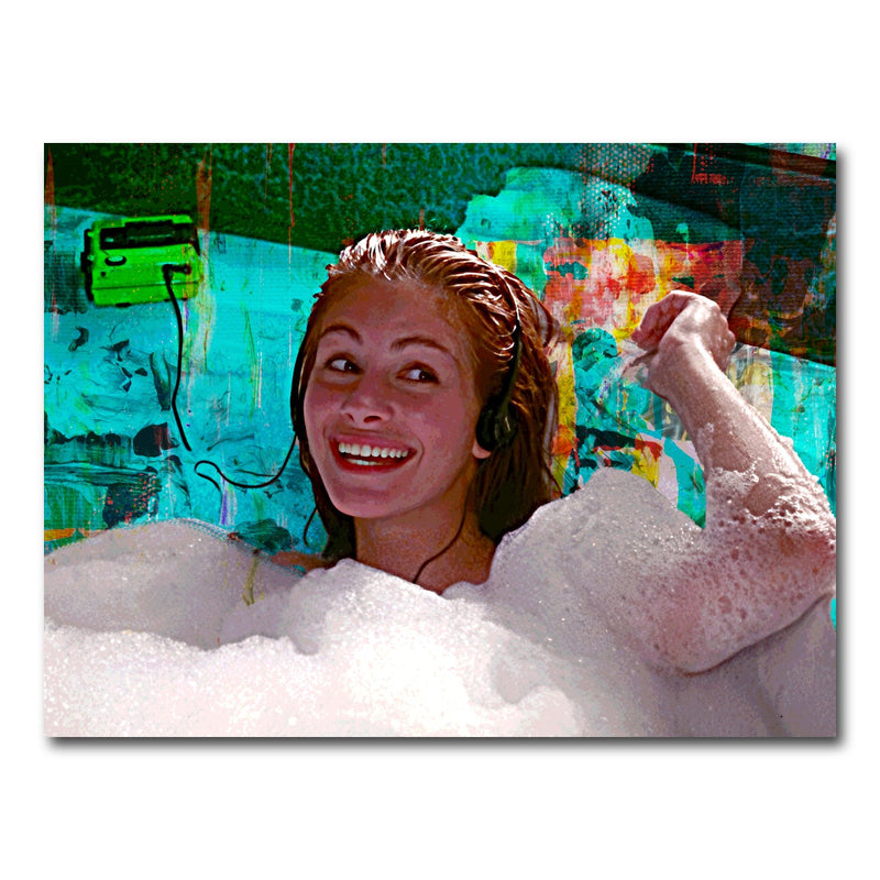 Pretty Woman Bathtub Wall Art