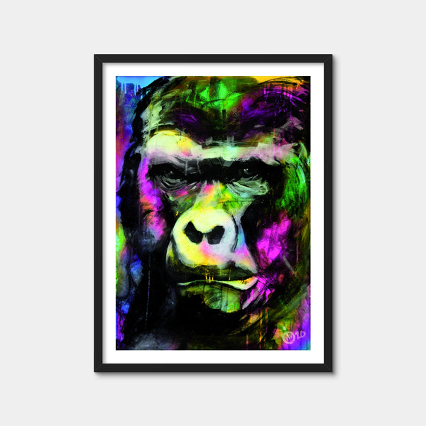 Primate 1 Wall Art — Framed Print Format preview