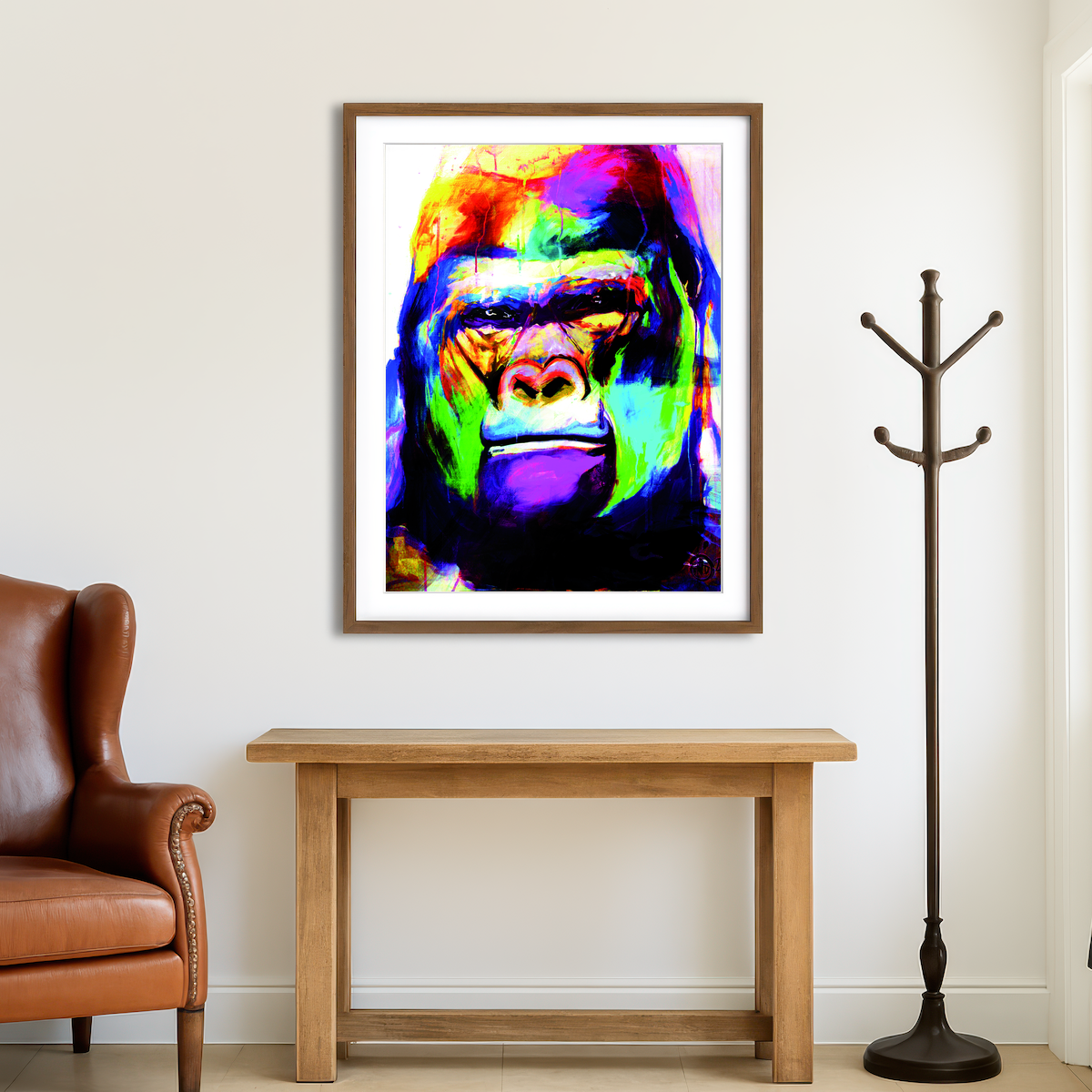AUTO-MOCKUP ROOM | Primate 2 Wall Art