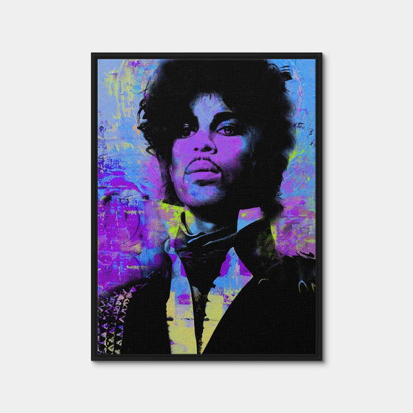 Prince Circles Wall Art — Framed Canvas Format preview