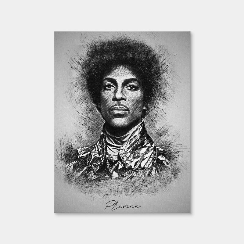 AUTO-MOCKUP WHITE | Prince Sketch | 1 Piece | Gallery Wrap | group=3x4