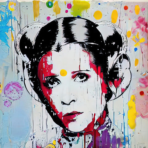 Princess Leia Wall Art